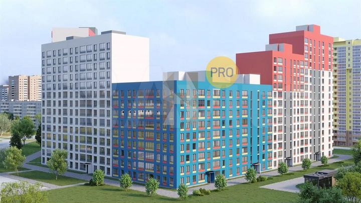 2-к. квартира, 59,5 м², 8/17 эт.