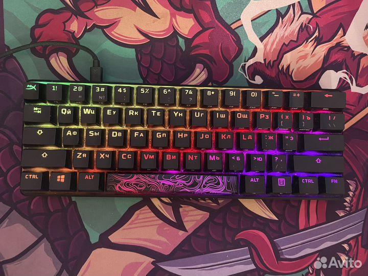 Клавиатура проводная HyperX Alloy Origins