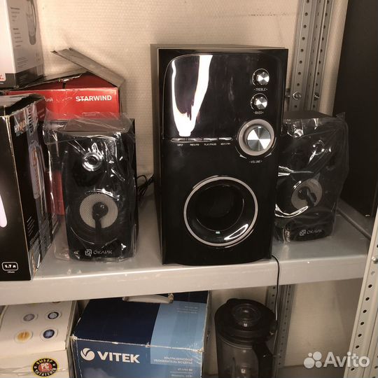 Акустическая система с bluetooth колонка