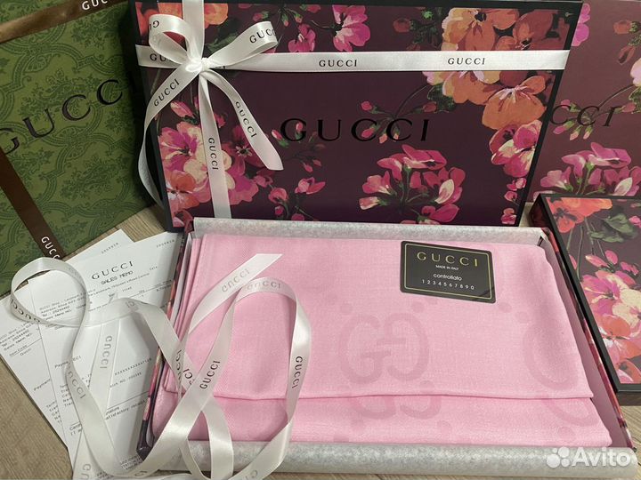 Шарф кашемировый Гуччи