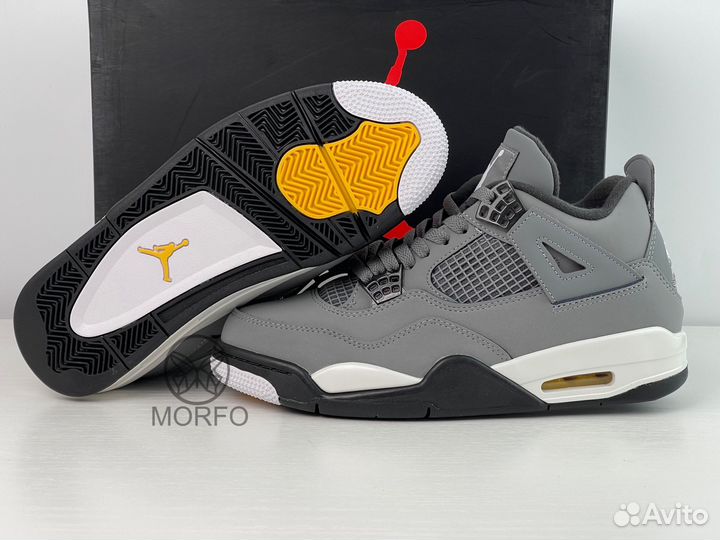 Кроссовки nike Air Jordan 4 Retro Cool Grey