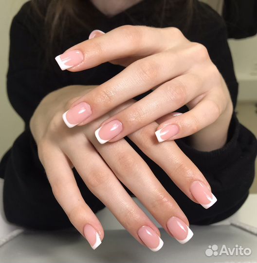 Маникюр, гель лак, укрепление, наращивание