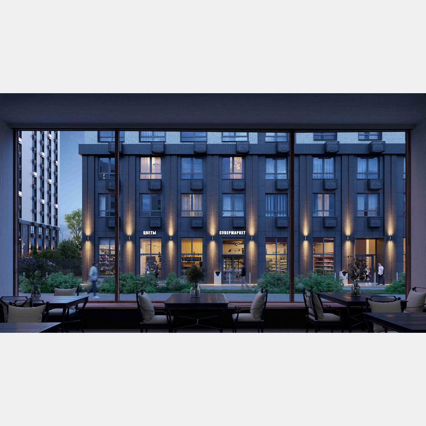 1-к. квартира, 38,8 м², 22/25 эт.