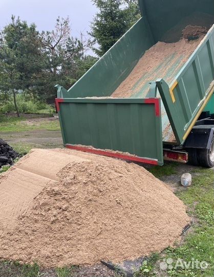 Песок карьерный, Щебень, Опгс