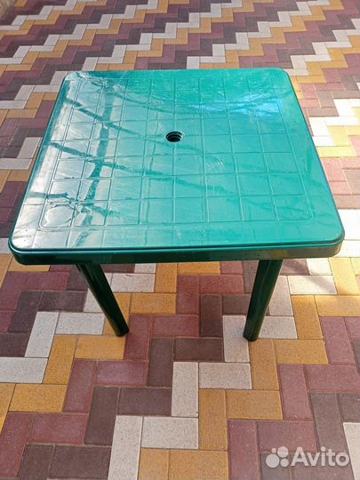 Стол пластиковый