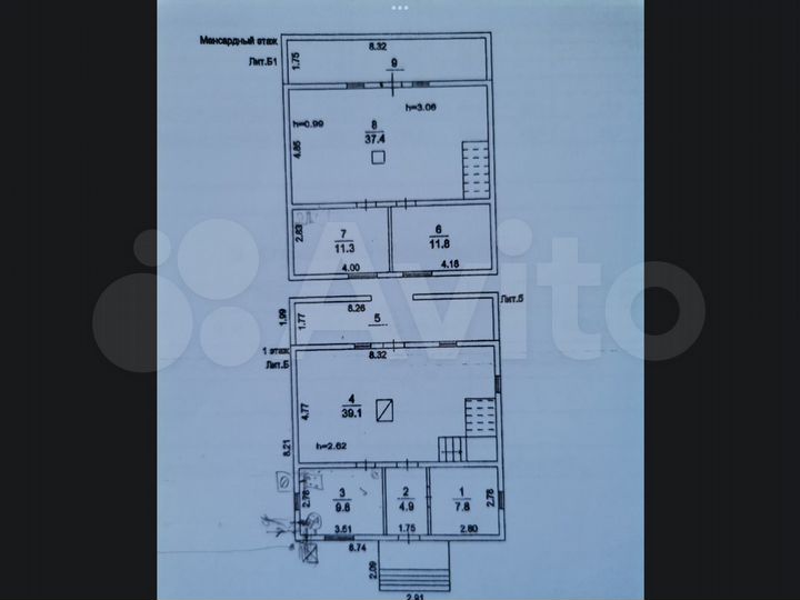 Дом 122 м² на участке 30 сот.