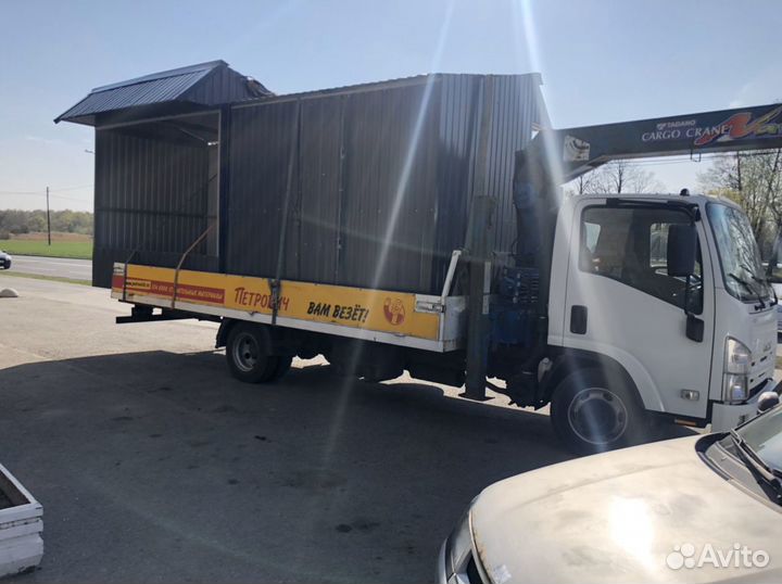 Аренда и услуги манипулятора, борт 5 т, 5 м