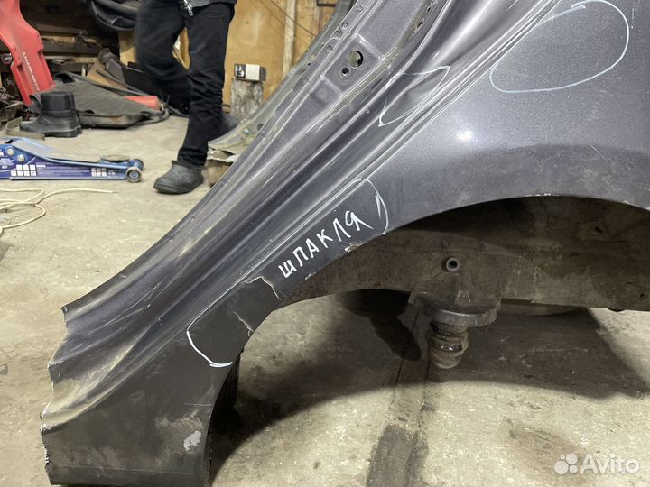 Крыло заднее левое Hyundai Solaris 2010-2017