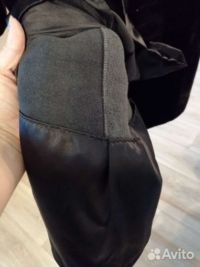 Шуба мутоновая с капюшоном 52 54