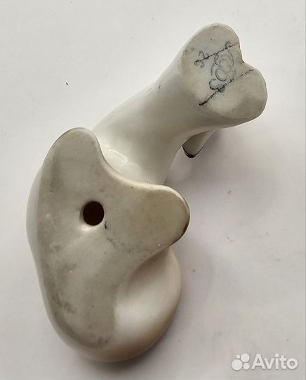 Фарфоровая статуэтка СССР лфз Соболь,куница лисица