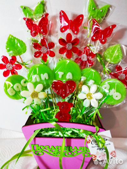 Леденцы на палочке