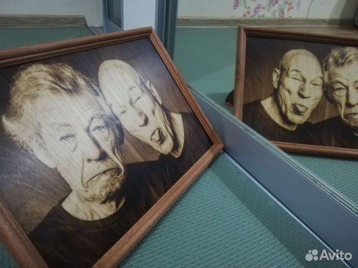 Картина на дереве