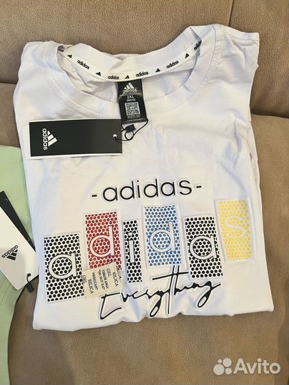 Футболка adidas originals белая
