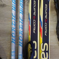 Лыжи беговые Salomon в комплекте
