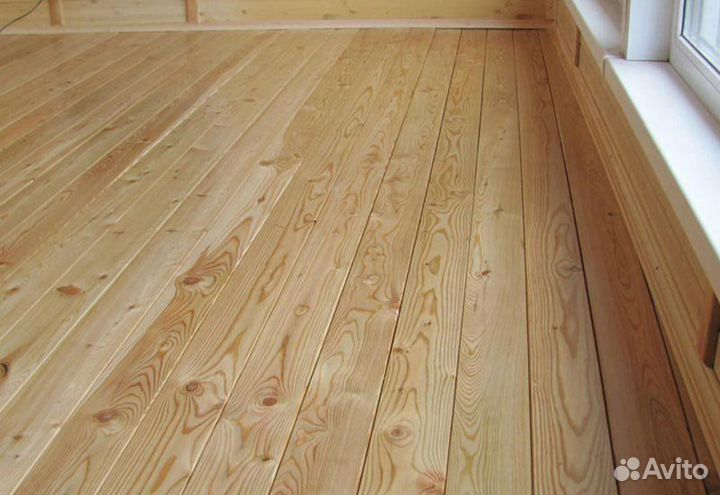 Половая доска 40мм 2 сорт / лиственница