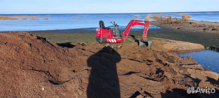 Доставка сыпучих материалов. Песок, щебень, земля