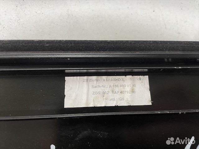 Молдинг крыши левый Мерседес x166 w166 GL GLS