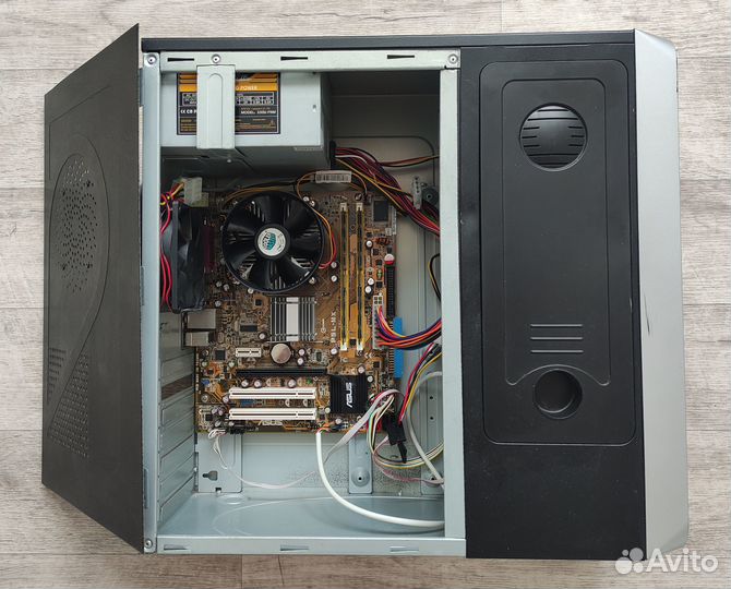 Системные блоки: Intel E2220 и AMD Athlon 64 X2 50