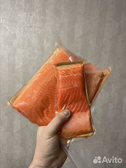 Филе семги слабосаленое