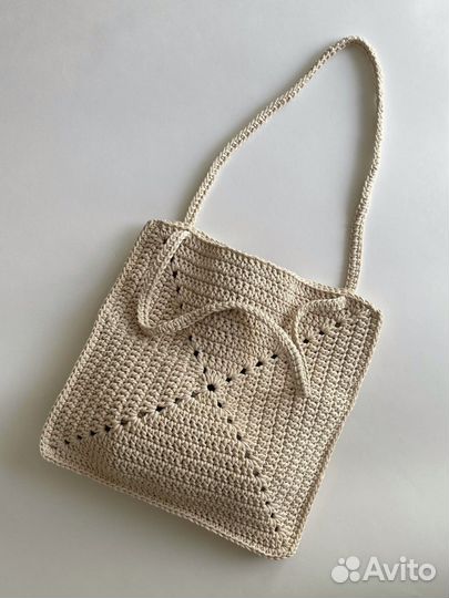 Шоппер ручной работы