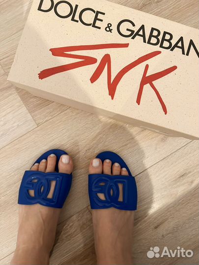 Шлепанцы Dolce gabbana оригинал