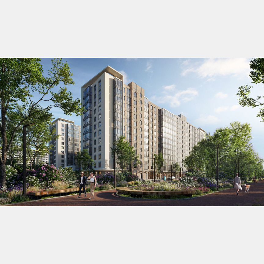 2-к. квартира, 55,7 м², 6/12 эт.
