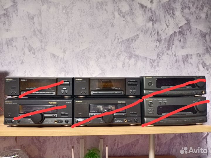 Музыкальный центр Technics по блочно