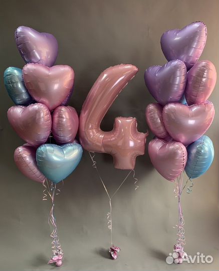 Гелиевые воздушные шары 24ч доставка