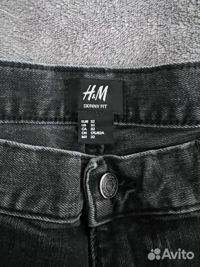 Джинсы мужские h&m 32