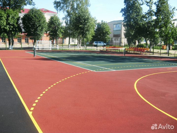 Бесшовное резиновое покрытие