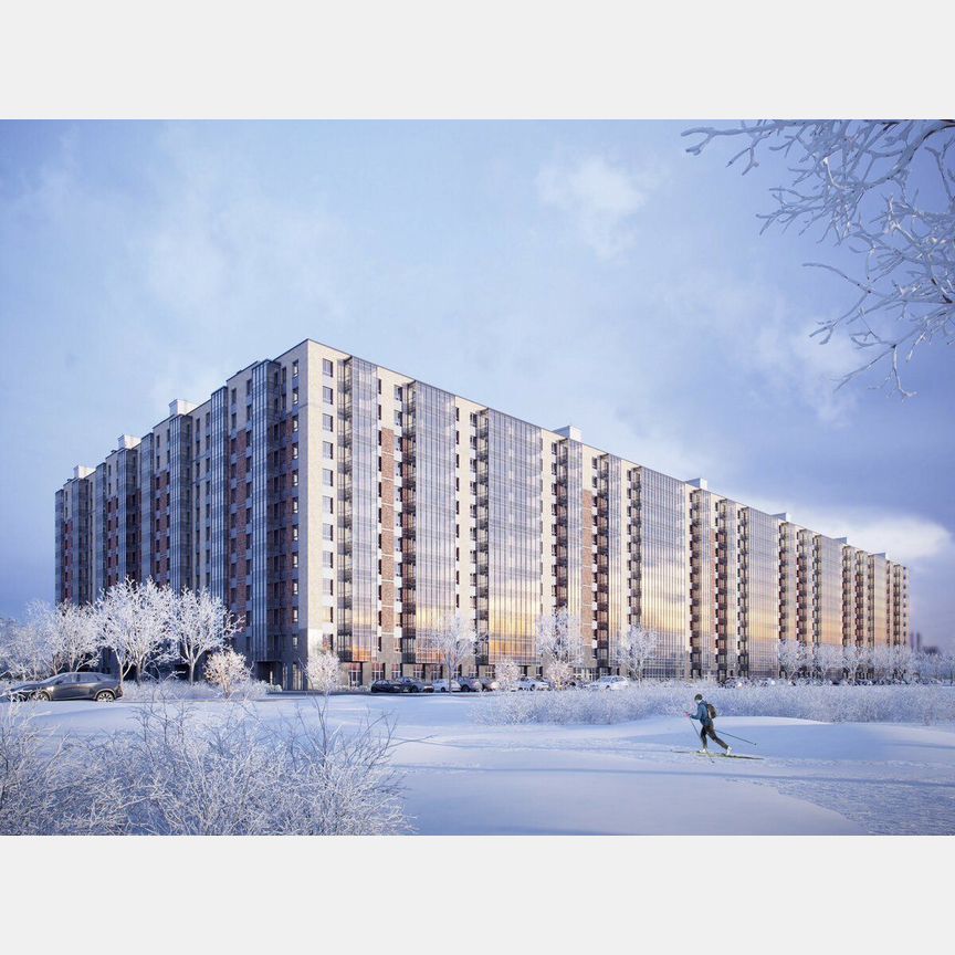 Квартира-студия, 25,2 м², 3/12 эт.