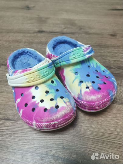 Сабо утепленные Crocs, C8