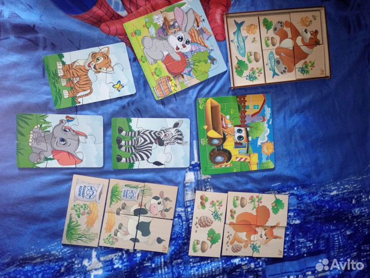 Деревянные пазлы