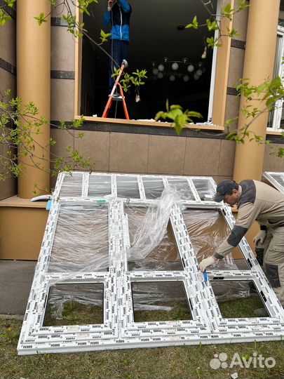 Окна Пластиковые Rehau / Изготовление и Монтаж