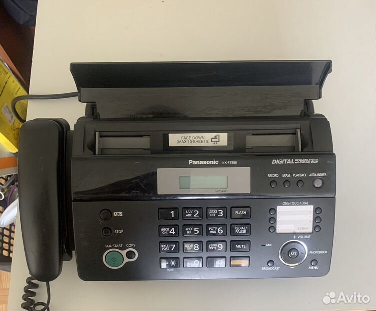 Факс Panasonic KX-FT988