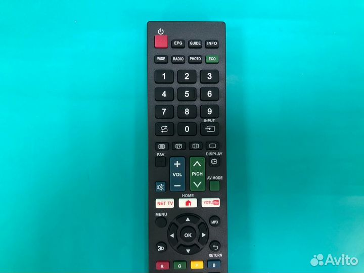 Универсальный пульт для телевизора sharp URC1516