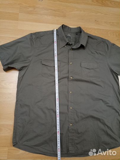 62-64 Рубашка сафари мужская Globe Trotter Англия