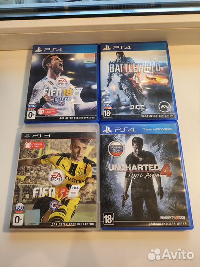 Игры PS4, PS3