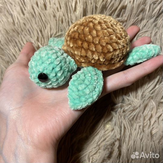Вязаная черепашка