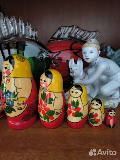 Матрешки разные лотом