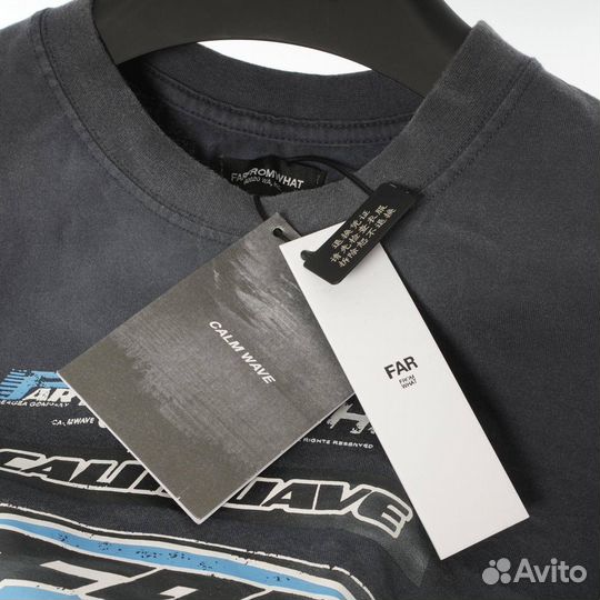 Футболка FAR серая