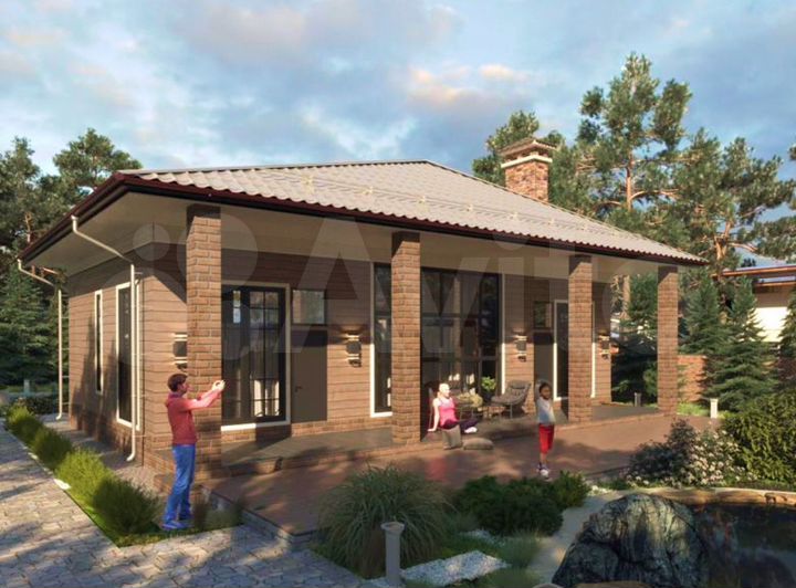 Дом 220 м² на участке 34,2 сот.