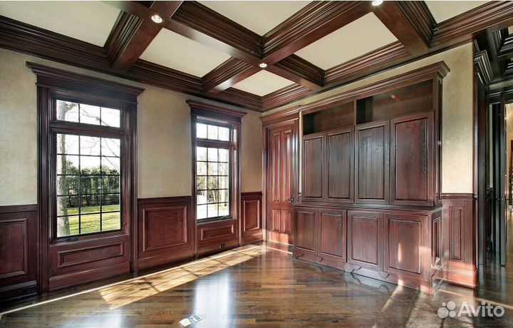 Стеновые панели из массива дерева