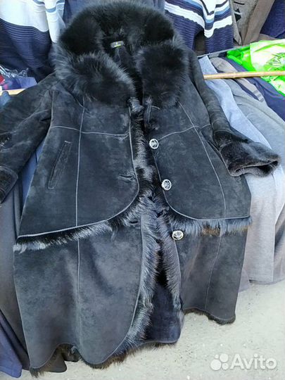 Дубленка трансформер