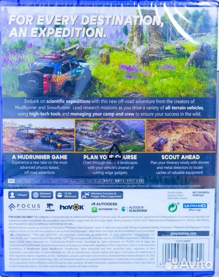 PS5 Expeditions A MudRunner Game Новый с гарантией