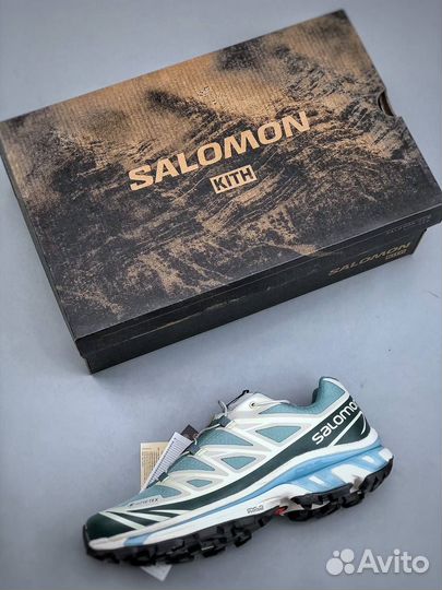 Кроссовки Salomon xt-6 gore-tex & Kith