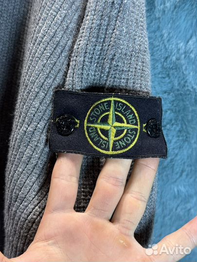 Свитер на молнии (Stone Island Оригинал )