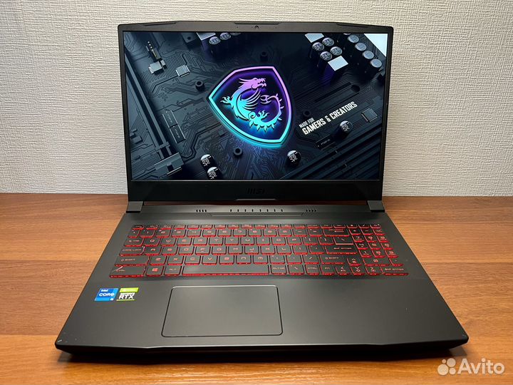 Игровой Ноутбук MSI i5-11400/RTX3060/144Hz