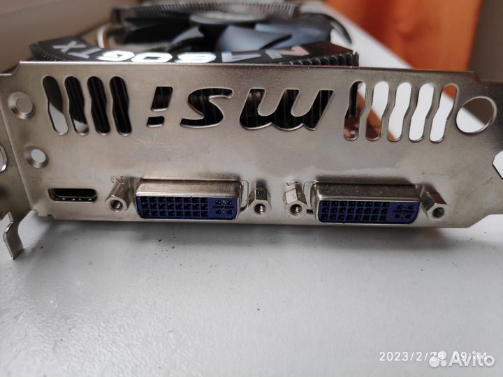 Видеокарта MSI N460GTX cyclone