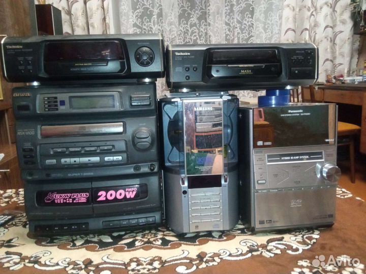 Музыкальный центр technics и другие